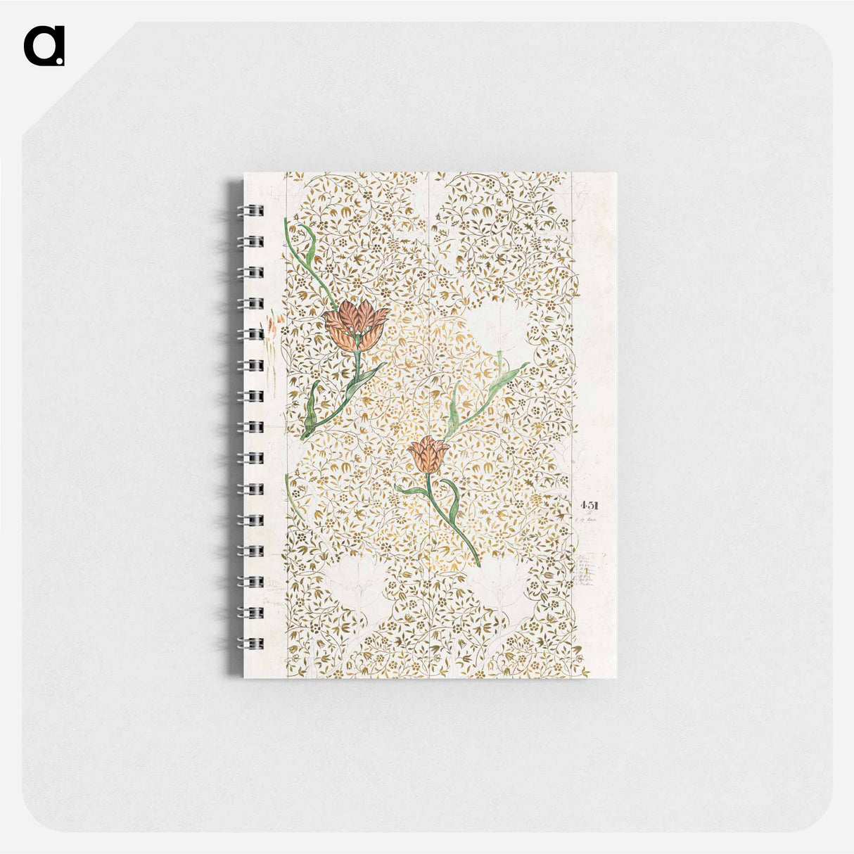 William Morris's Garden Tulip - ウィリアム モリス Memo.