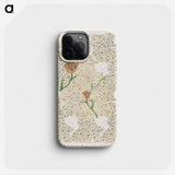 William Morris's Garden Tulip - William Morris Phone Case.