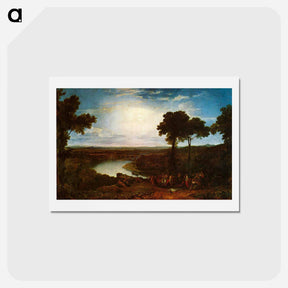 アートポストカード-The Festival of the Opening of the Vintage, Macon - ウィリアム ターナー Postcard.