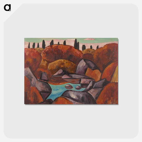 アートポストカード-Flaming Pool—Dogtown
 - イェール大学アートギャラリー Postcard.