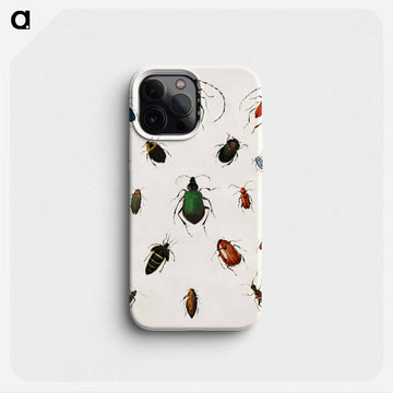 Colored beetles, landscape - アボット ハンダーソン セイヤー Phone Case.