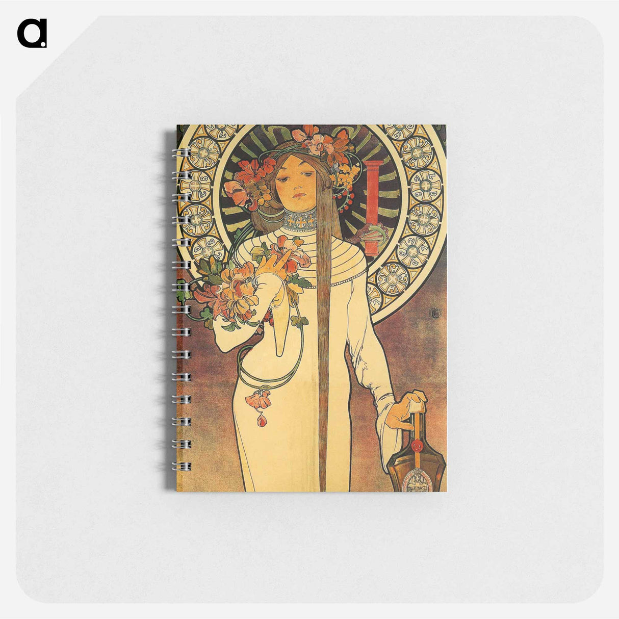 Art Nouveau illustration - アルフォンス ミュシャ Memo.