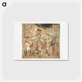 アートポストカード-Martyrdom of St.James (Scenes from the Life of St. James) - アンドレア マンテーニャ Postcard.