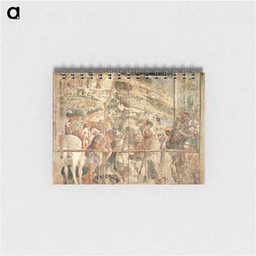 アートメモ帳-Martyrdom of St.James (Scenes from the Life of St. James) - アンドレア マンテーニャ Memo.