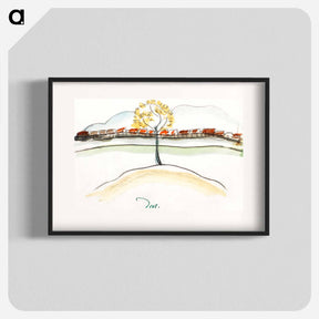 アートポスター-Fall Brook Railroad - アーサー ダヴ Poster.