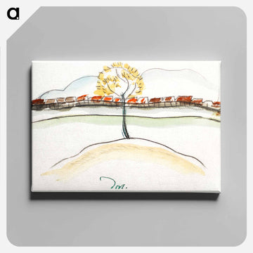 Fall Brook Railroad - アーサー ダヴ Canvas.