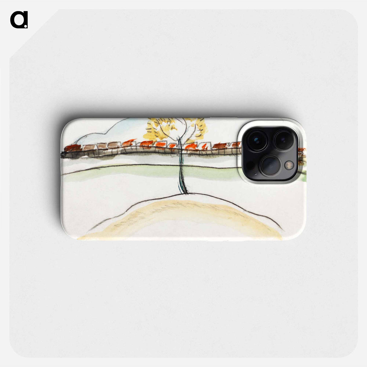 Fall Brook Railroad - アーサー ダヴ Phone Case.
