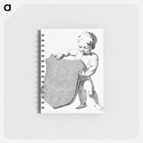 アートメモ帳-Cherub with Witsen Shield
 - コルネリス プロース ファン アムステル Memo.