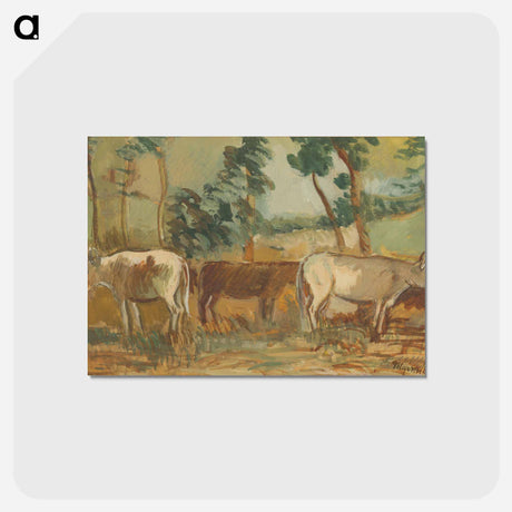 アートポストカード-Cows
 - シプリアン マジェルニク Postcard.