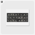 アートポストカード-Fencing
 - エドワード マイブリッジ Postcard.