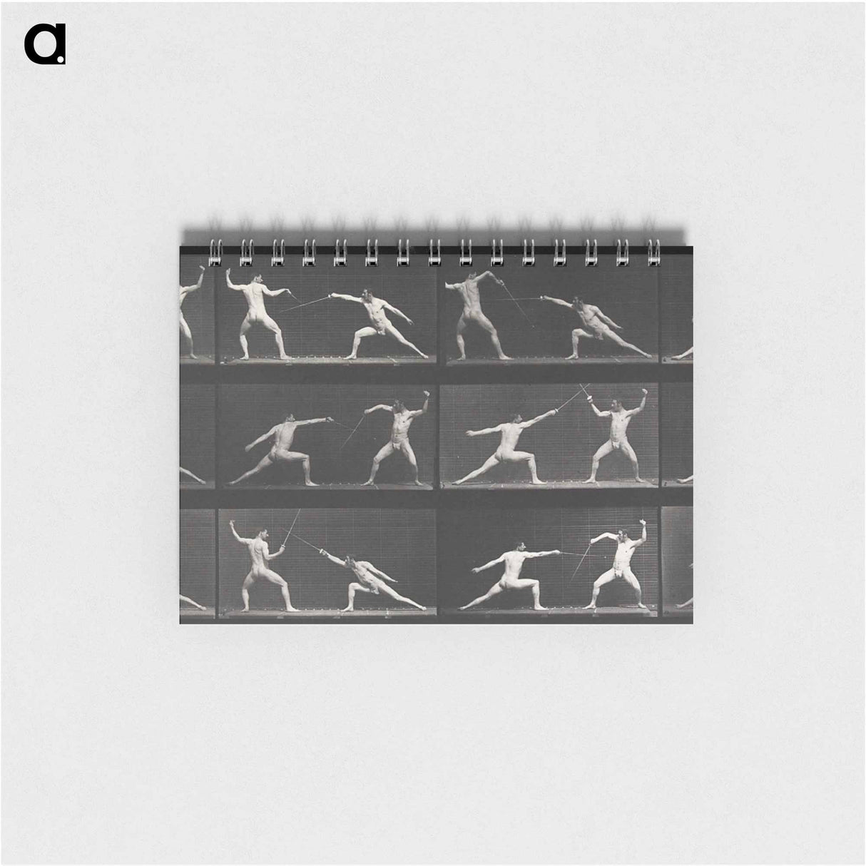 アートメモ帳-Fencing
 - エドワード マイブリッジ Memo.