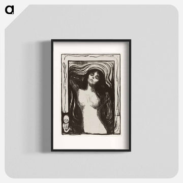 Madonna Liebendes Weib - Edvard Munch Poster.
