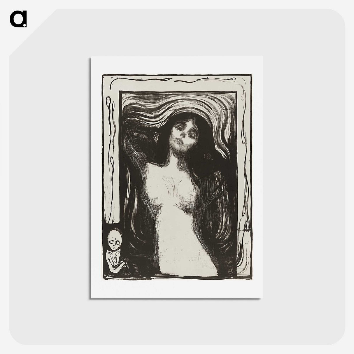 1-29_Edvard-Munch_hagaki