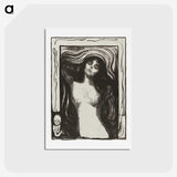 1-29_Edvard-Munch_hagaki