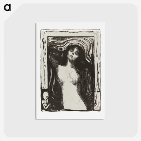 1-29_Edvard-Munch_hagaki