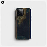 Cupid and Psyche - Palace Green Murals - Cupid Flying away from Psyche - エドワード バーン ジョーンズ Phone Case.