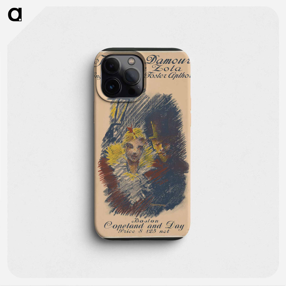 Woman and man - Ethel Reed Phone Case.