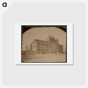 アートポストカード-Palais de l'Industrie, Va Disparaître
 - ウジェーヌ アジェ Postcard.