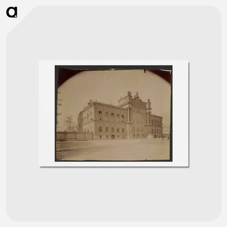 アートポストカード-Palais de l'Industrie, Va Disparaître
 - ウジェーヌ アジェ Postcard.