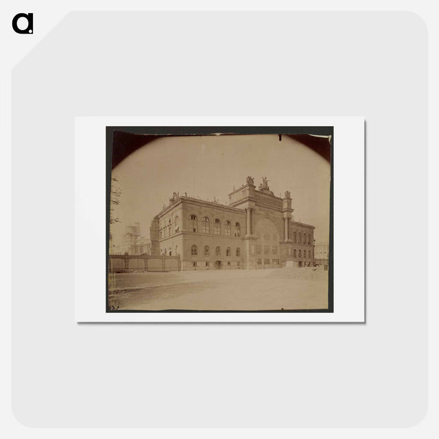アートポストカード-Palais de l'Industrie, Va Disparaître
 - ウジェーヌ アジェ Postcard.