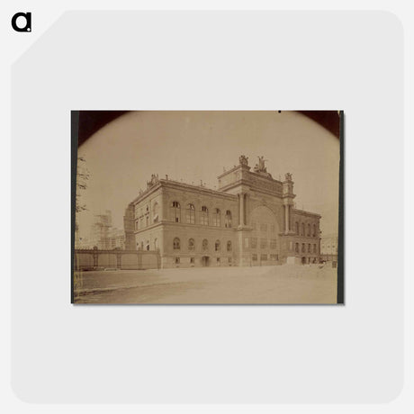 アートポストカード-Palais de l'Industrie, Va Disparaître
 - ウジェーヌ アジェ Postcard.