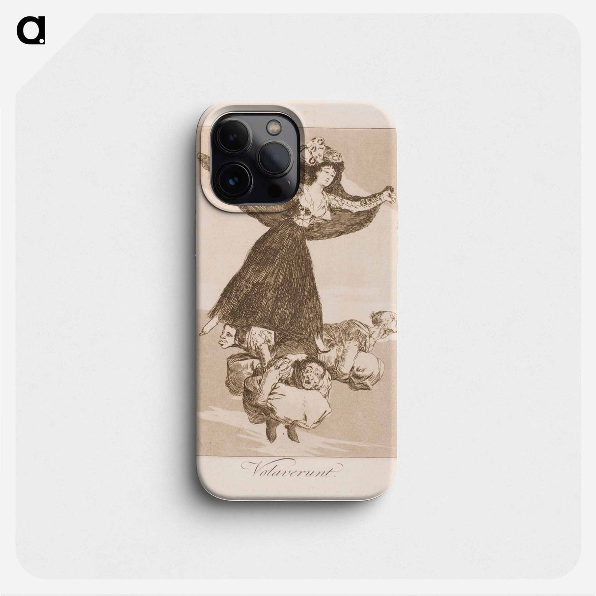 They have flown away - Francisco de Goya Phone Case.