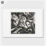 The Riding School - Franz Marc Poster.