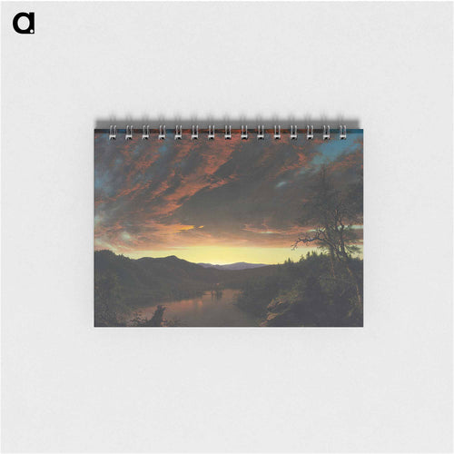 Twilight in the Wilderness - フレデリック エドウィン チャーチ Memo.