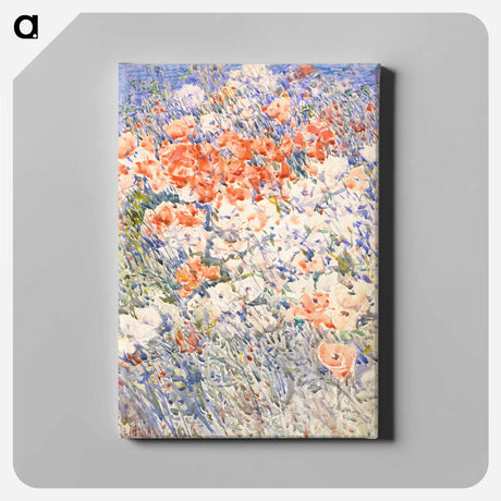 アートパネル-The Island Garden - フレデリック チャイルド ハッサム Canvas.