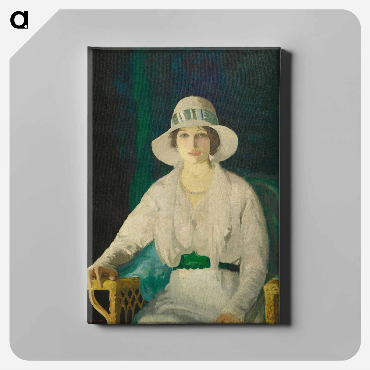 Florence Sittenham Davey by George Bellows - George Bellows Canvas.