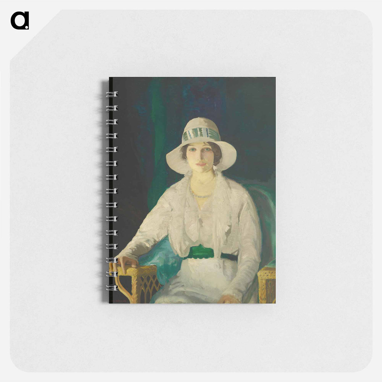 Florence Sittenham Davey by George Bellows - ジョージ ベローズ Memo.