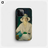 Florence Sittenham Davey by George Bellows - ジョージ ベローズ Phone Case.