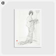 アートポストカード-Girl in a Summer Kimono
 - 橋口 五葉 Postcard.