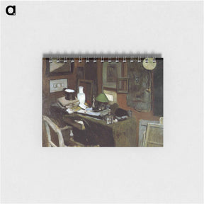 アートメモ帳-Interior with a top hat - アンリ マティス Memo.