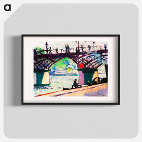 アートポスター-Pont des Arts - ヘンリー ライマン サイエン Poster.