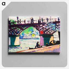 アートパネル-Pont des Arts - ヘンリー ライマン サイエン Canvas.