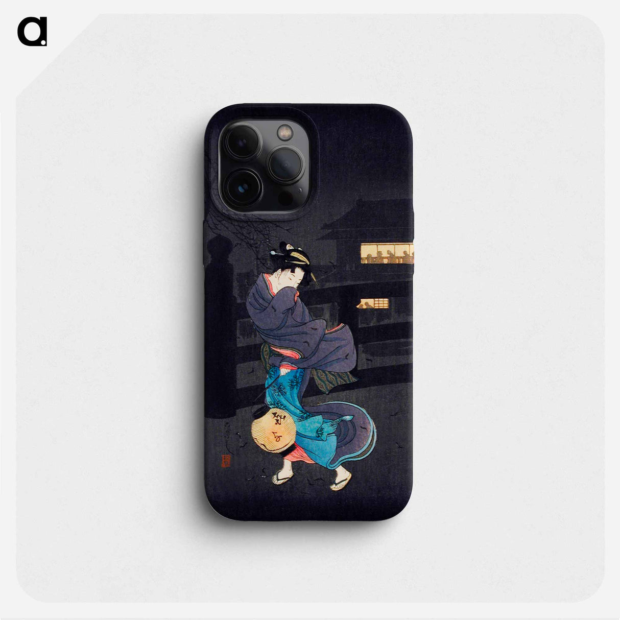 Cold Wintery Wind - Hiroaki Takahashi Phone Case.