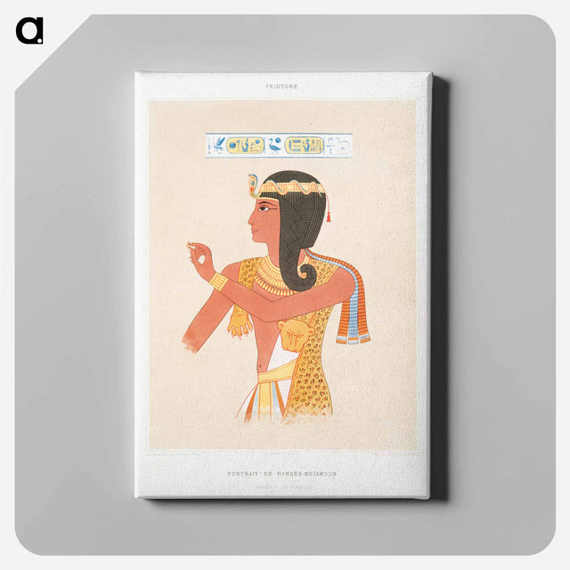 アートパネル-Ramses-Meïamoun Portrait
 - エジプト美術史 Canvas.