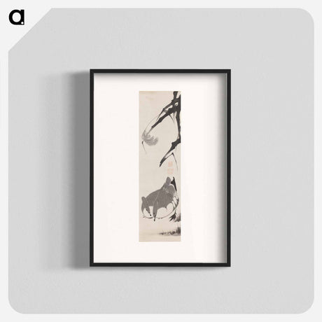 アートポスター-Geese and Reeds
 - 伊藤若冲 Poster.