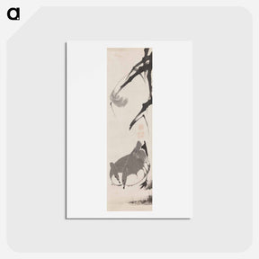 アートポストカード-Geese and Reeds
 - 伊藤若冲 Postcard.