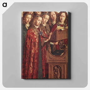 アートパネル-The Ghent Altar (detail) - ヤン ファン エイク Canvas.