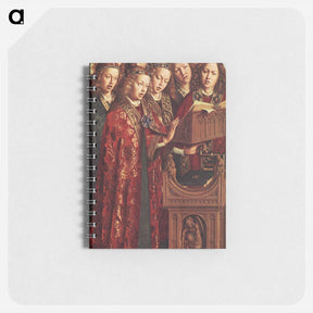 アートメモ帳-The Ghent Altar (detail) - ヤン ファン エイク Memo.