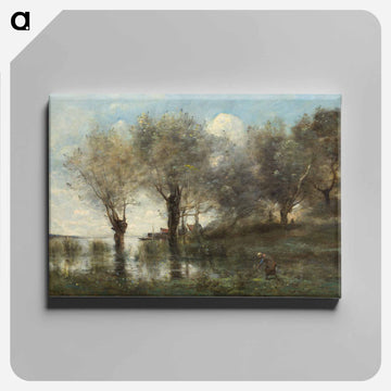 A Pond in Picardy
 - ジャン バティスト カミーユ コロー Canvas.