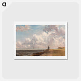 アートポストカード-Harwich: The Low Lighthouse and Beacon Hill
 - ジョン コンスタブル Postcard.