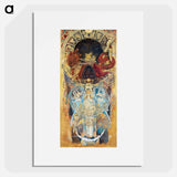 Study for the Boston Public Library Murals: Design for an Archway - ジョン シンガー サージェント Poster.