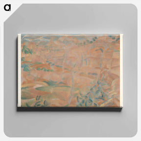 アートパネル-Landschap op Mallorca - レオ ヘステル Canvas.