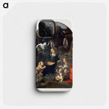 Virgin of the Rocks - Leonardo da Vinci Phone Case.