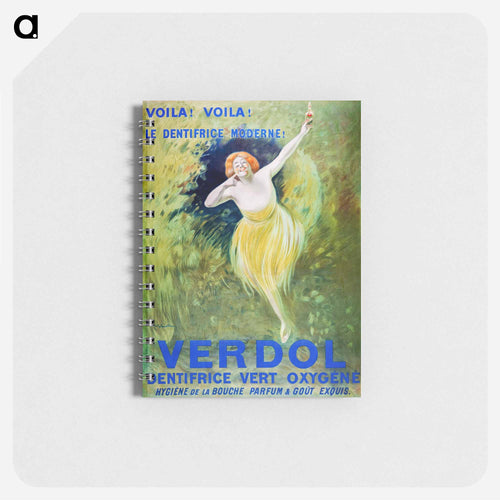 Verdol, oxygenated green toothpaste - Leonetto Cappiello Memo.