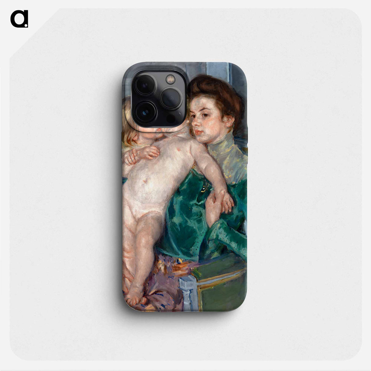 The Caress - メアリー カサット Phone Case.