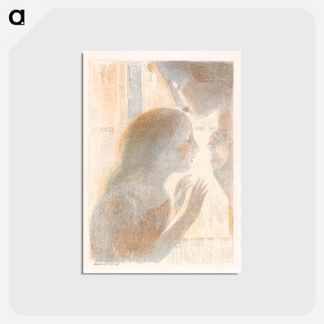 アートポストカード-It was a religious mystery - モーリス ドニ Postcard.